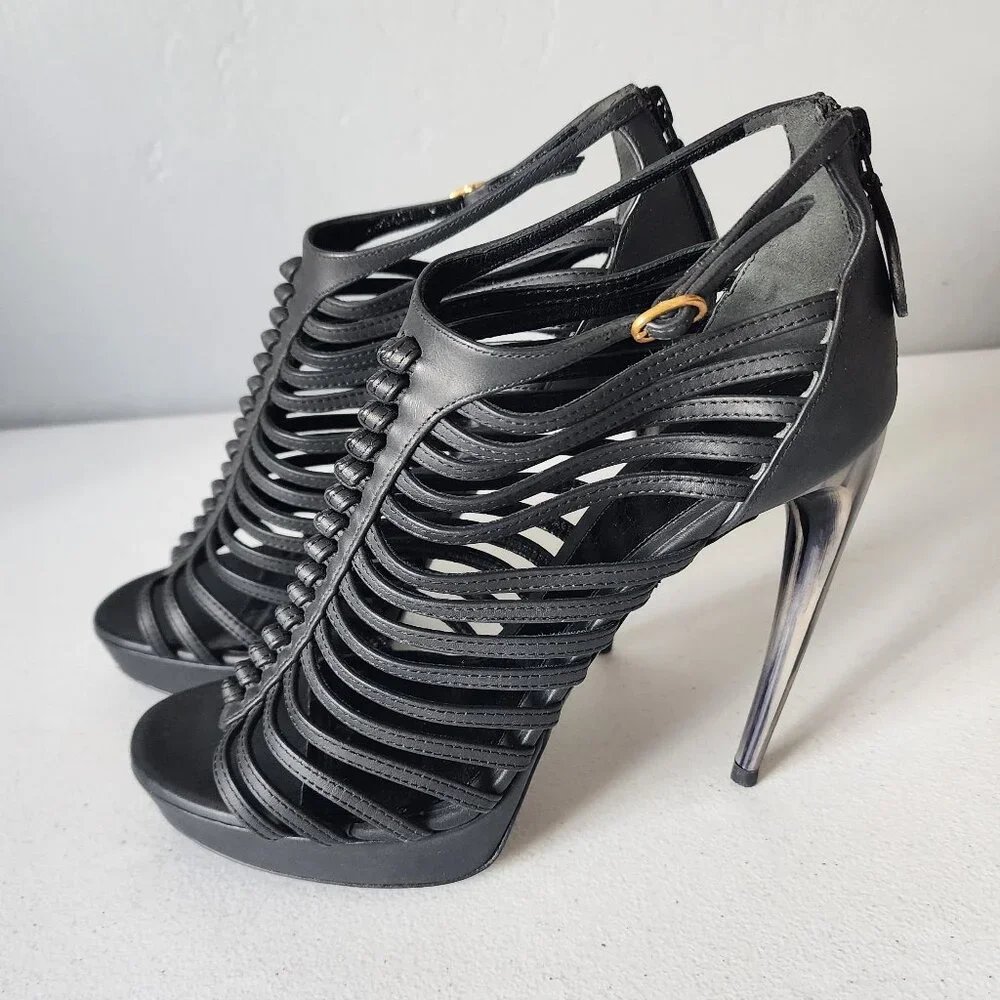 Alexander McQueen Platform Sandals "EUC" - Picture 5 of 16